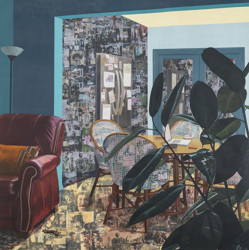 Works by Njideka Akunyili Crosby feature in Inner Spaces at Museum Dhondt-Dhaenens