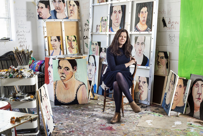 Chantal Joffe talks to Rowan Pelling in The Telegraph