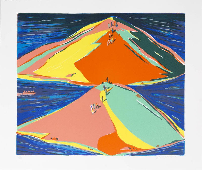 Jules de Balincourt creates two new lithographs for Edition Copenhagen