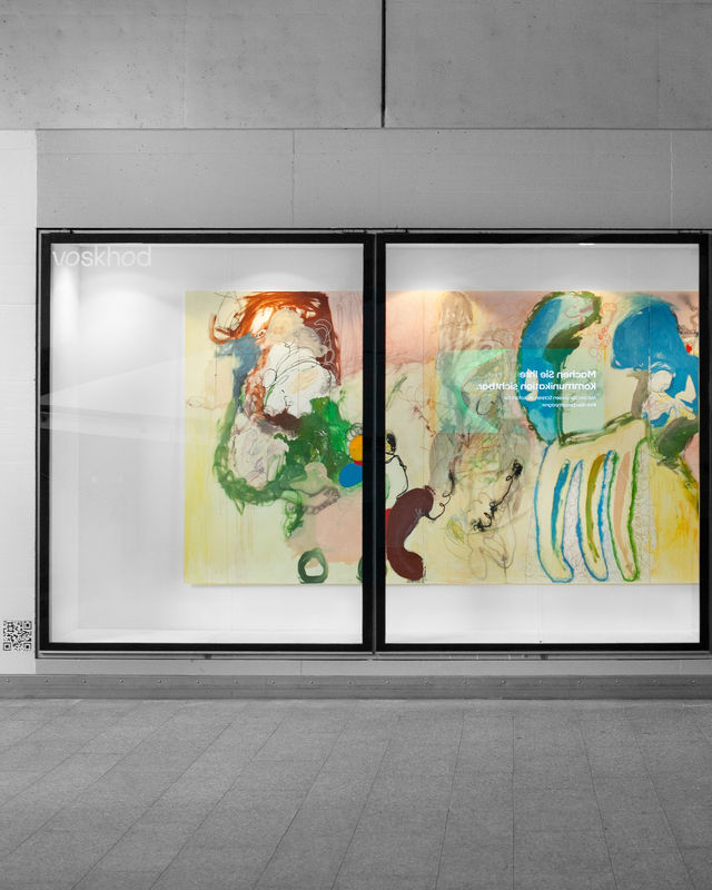 Un Voyage Sans Fin, Basel stop for Stas Falkov's tryptich