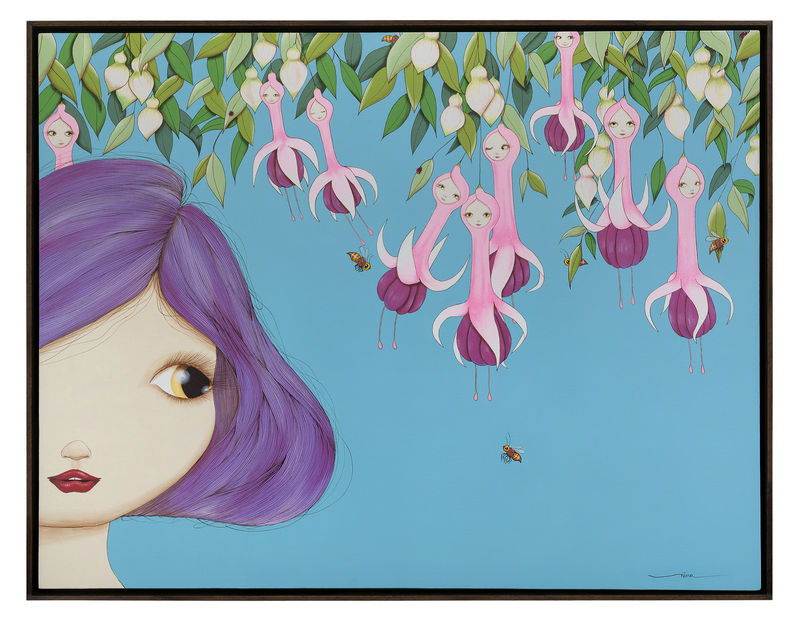 Nina Pandolfo Minúcias da Vida, 2017 Acrílica sobre tela 104 x 134 cm