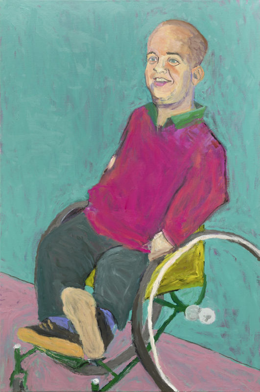 Lucy Jones' Tom Shakespeare: Intellect, with Wheels acquired by the National Portrait Gallery