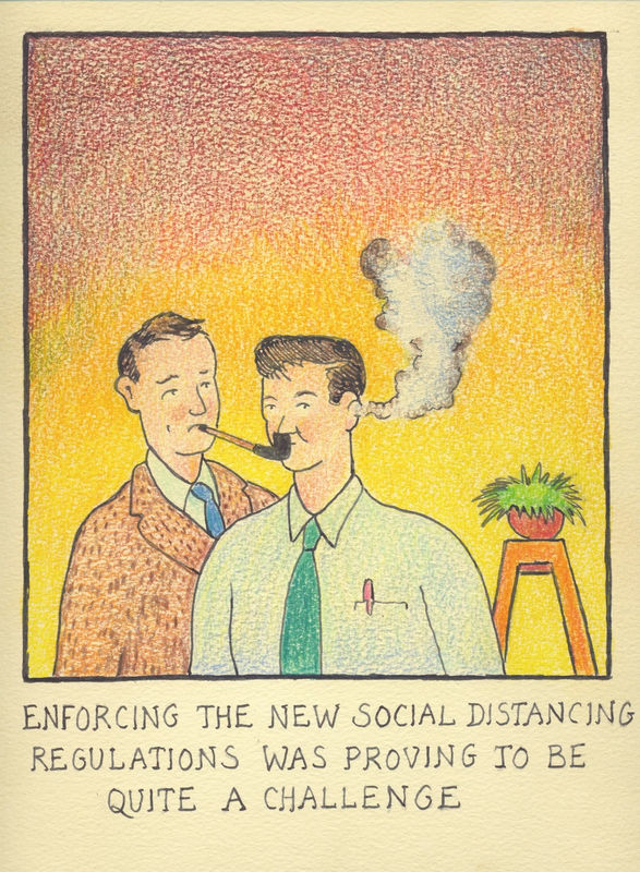 Glen Baxter feature de Volkskrant