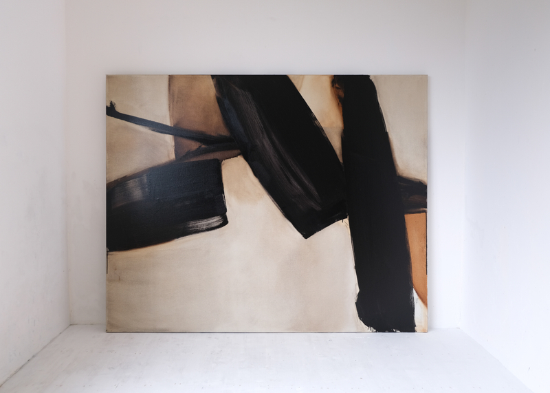 Untitled 1, 2022 Richard Zinon Oil on canvas 160cm x 200cm (63" x 79")
