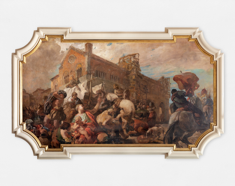 Giuseppe Graziosi, Piacenza medievale, 1927 circa