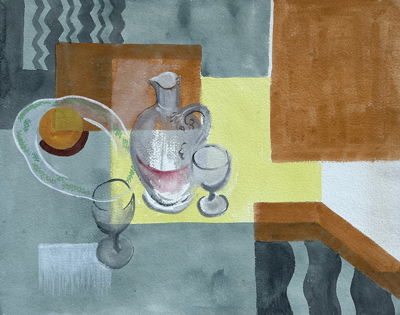 Frederick Roberts Johnson, Cubist Still Life, c. 1935