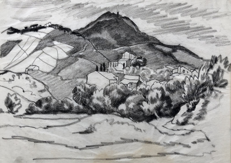 Ethelbert White, Hillside, Mallorca, c. 1930