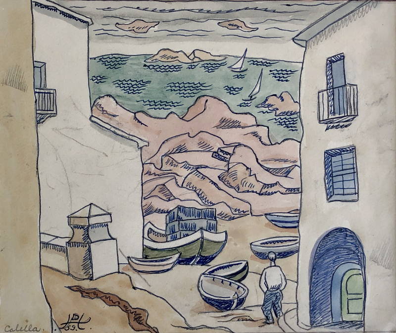 Doris Hatt (1890-1969)Calella, Spain, 1959
