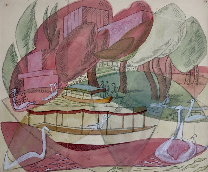 Doris Hatt (1890-1969)Stratford II, 1960's