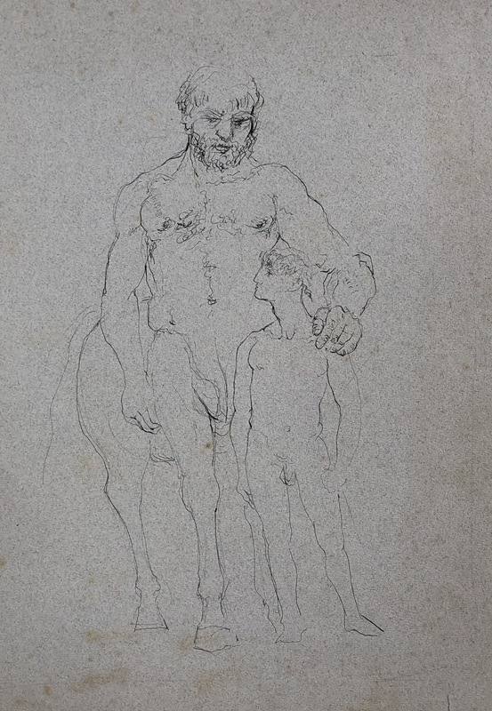 Glyn Morgan, Centaur and Child, c. 1948