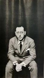 Li Osborne (1883-1968)Stravinsky, c. 1930s