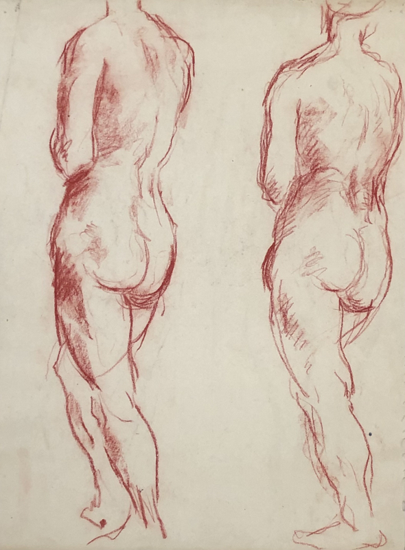 Glyn Morgan, Nude Studies, Benton End, c. 1945