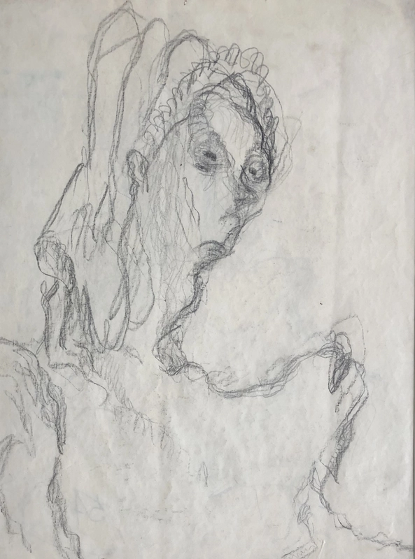 Vera Cuningham (1897-1955)Edith Sitwell, c. 1950