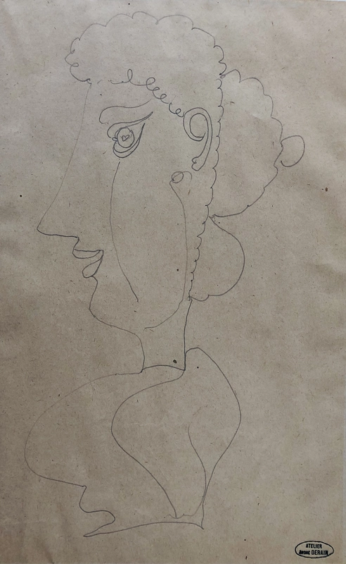 André Derain (1880-1954) Buste de femme, c. 1912-14