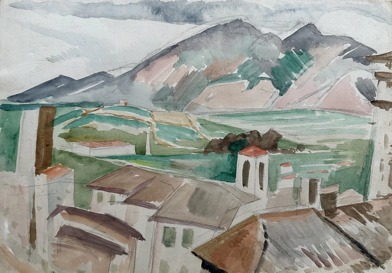 Roger Fry, Italian Landscape, 1913