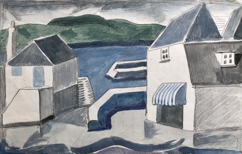 Doris Hatt (1890-1969)Padstow III, Cornwall, 1950's