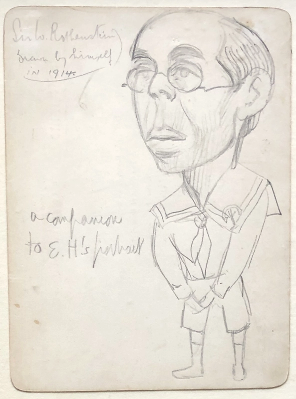 WILLIAM ROTHENSTEIN (1872-1945)SELF PORTRAIT, 1914