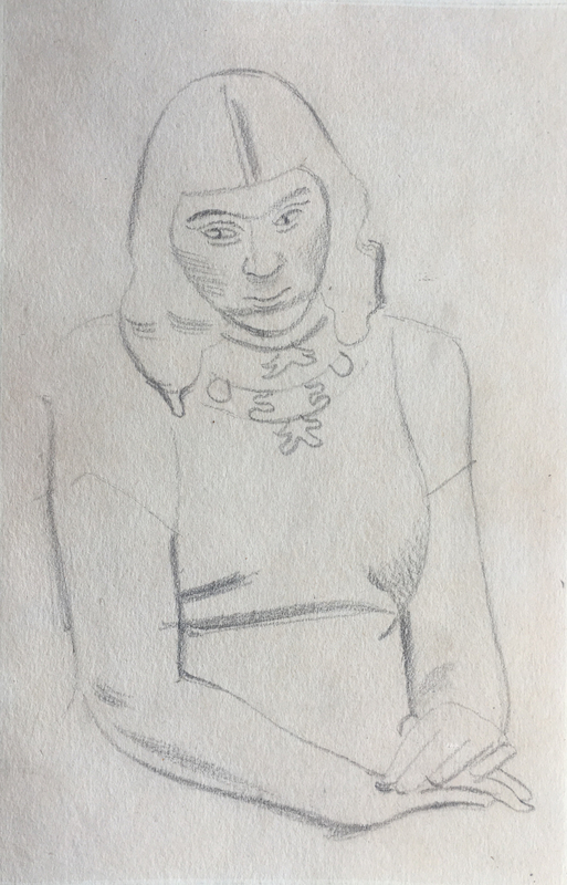 William Roberts (1895-1980)Art Student, 1948