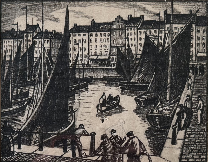 Ethelbert White, Ghent, Belgium, 1925