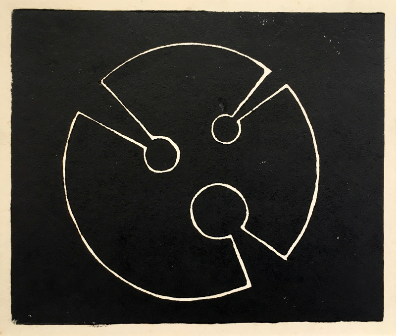 Denis Mitchell, Design for Sculpture III, c. 1970's