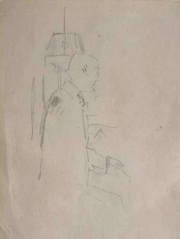 Walter Sickert (1860-1942)Rupert Lee Playing Bach, 1923