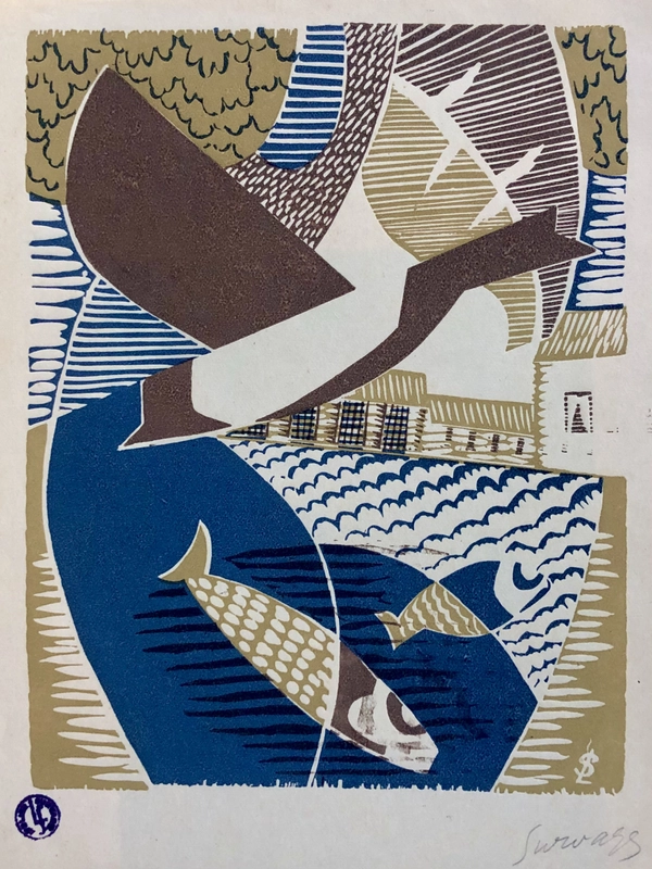 Léopold Survage (1879-1968)Composition (For 'Le Château de l'étang rouge'), 1926