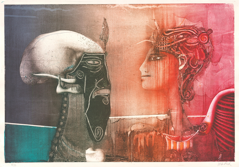 Paul Wunderlich, Bonapartes Passepartout, 1966 | Prints | The