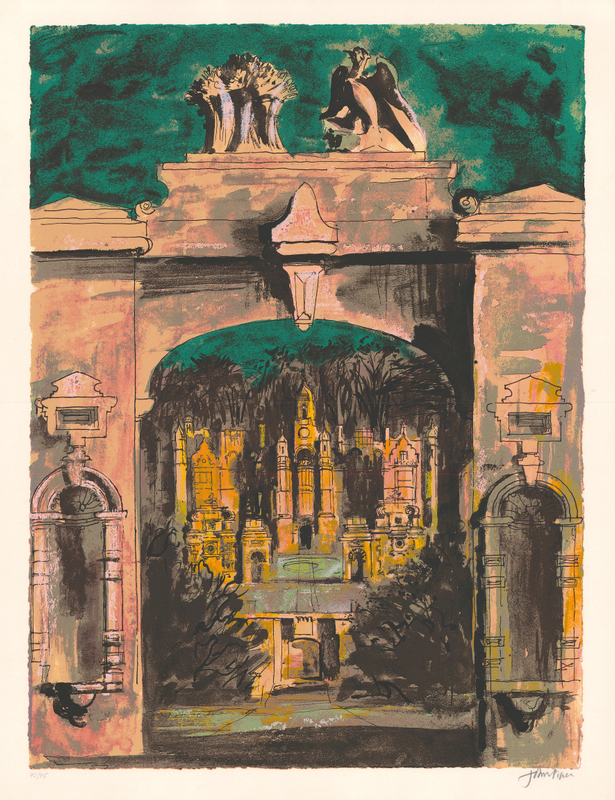 <span class=%22title%22>Harlaxton through the Gate<span class=%22title_comma%22>, </span></span><span class=%22year%22>1977</span>