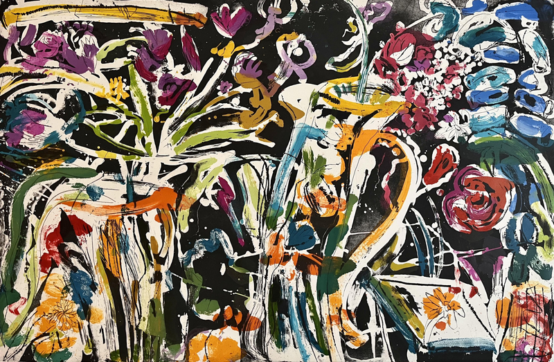 Helen Manning Clark Still Life with Summer Flowers