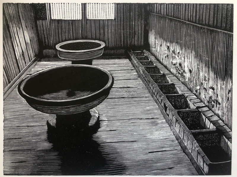 Chris Pig Washroom, Sachsenhausen