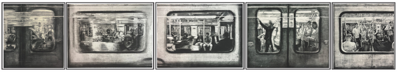 Ley Roberts Untold Stories (Polyptych)