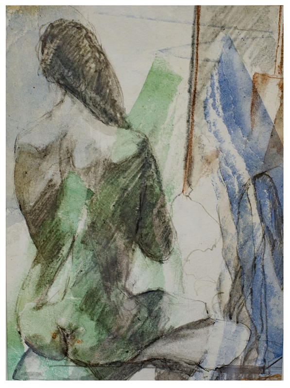 Daphne Casdagli RE, Girl with a Mirror