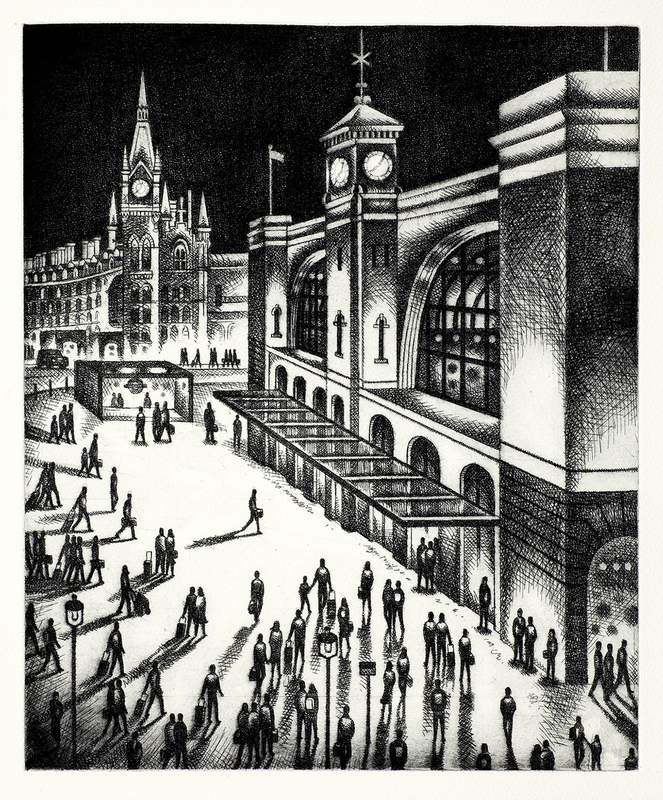 John Duffin RWS RE, King's Cross 2