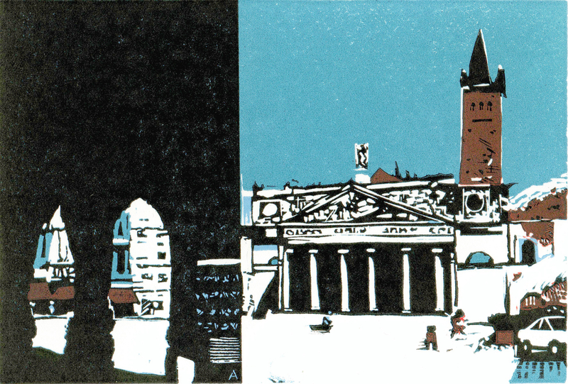 Roy Willingham RE, S. Agata in Sunlight