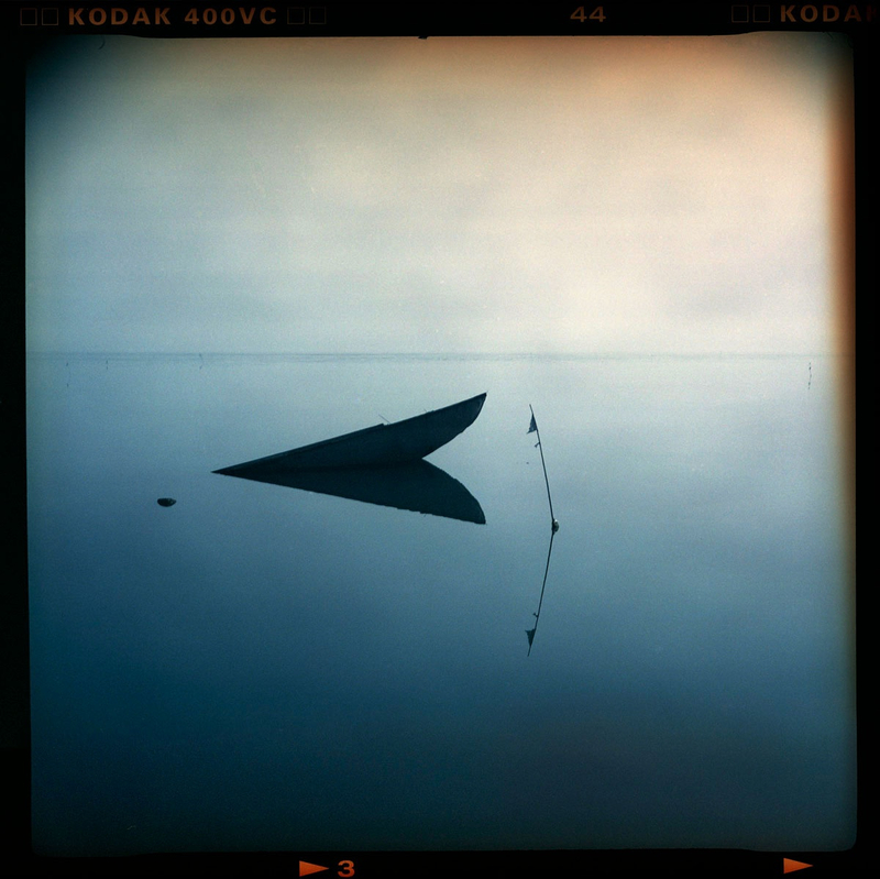 周伟 《太湖中的一条沉船》 Zhou Wei Sunken Ship in Tai Lake 2010