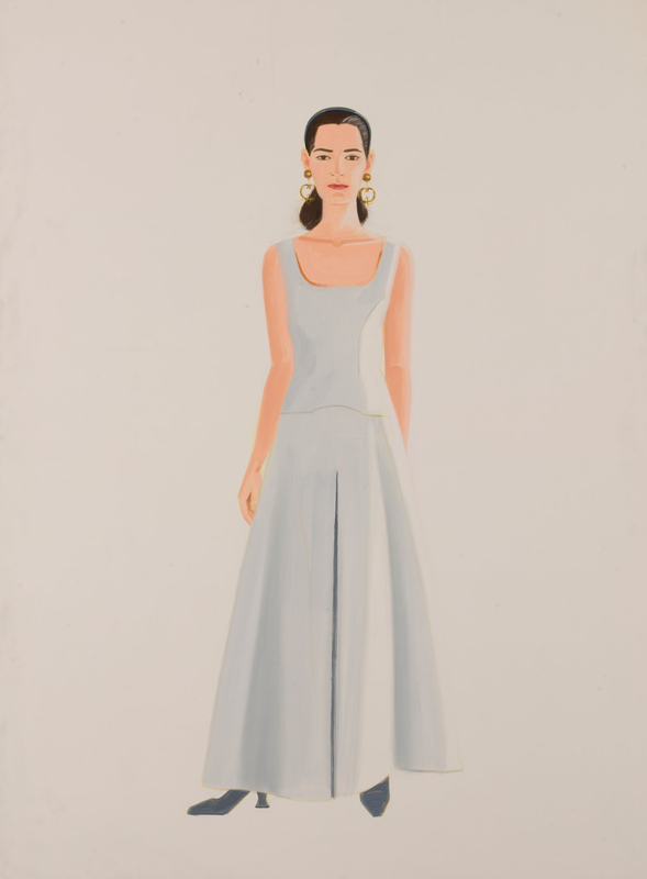 Alex Katz, "Wedding Dress 3," 1992