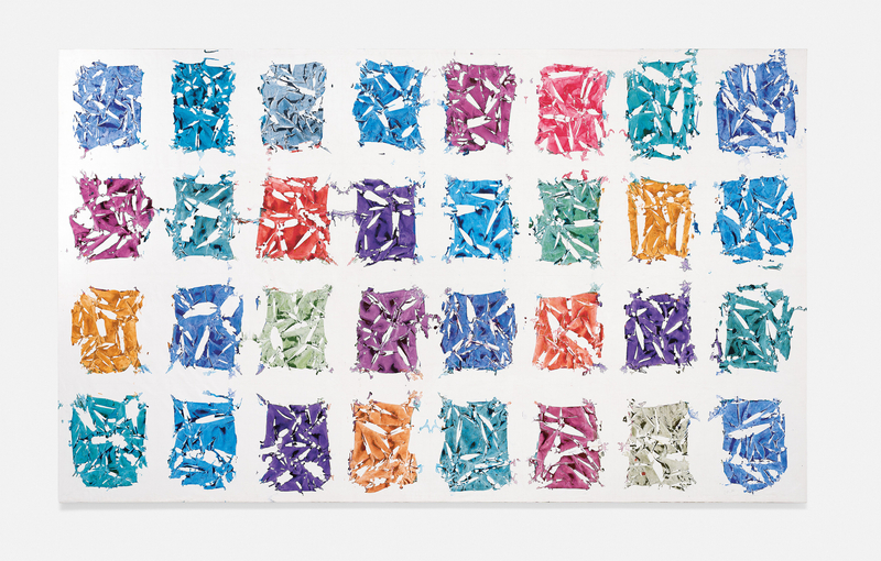 Simon Hantaï, Tabula, 1980 © Archives Simon Hantaï/ADAGP, Paris