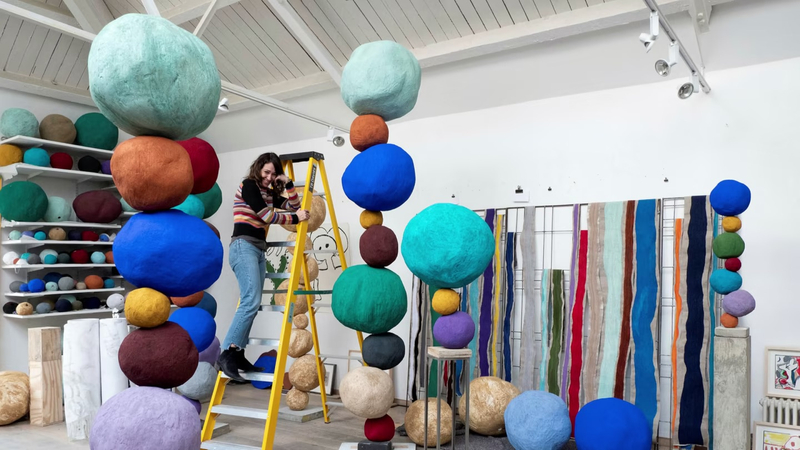 Annie Morris on her passion for pigment and finding solace in art