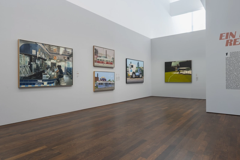 Installation images, Rivaling Reality: 60 Years of Photorealism, 28 February–2 August 2026, Museum Frieder Burda, Baden-Baden, Germany, photos by Jigal Fichtner courtesy of Museum Frieder Burda