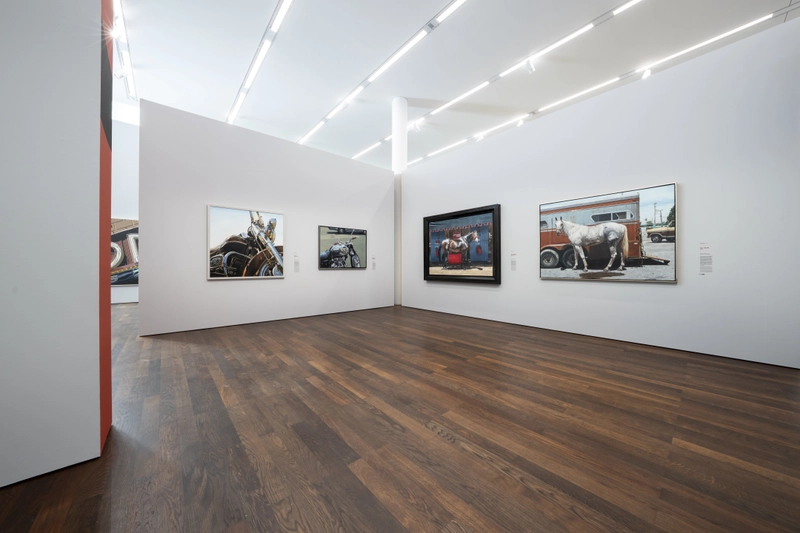 Installation images, Rivaling Reality: 60 Years of Photorealism, 28 February–2 August 2026, Museum Frieder Burda, Baden-Baden, Germany, photos by Jigal Fichtner courtesy of Museum Frieder Burda