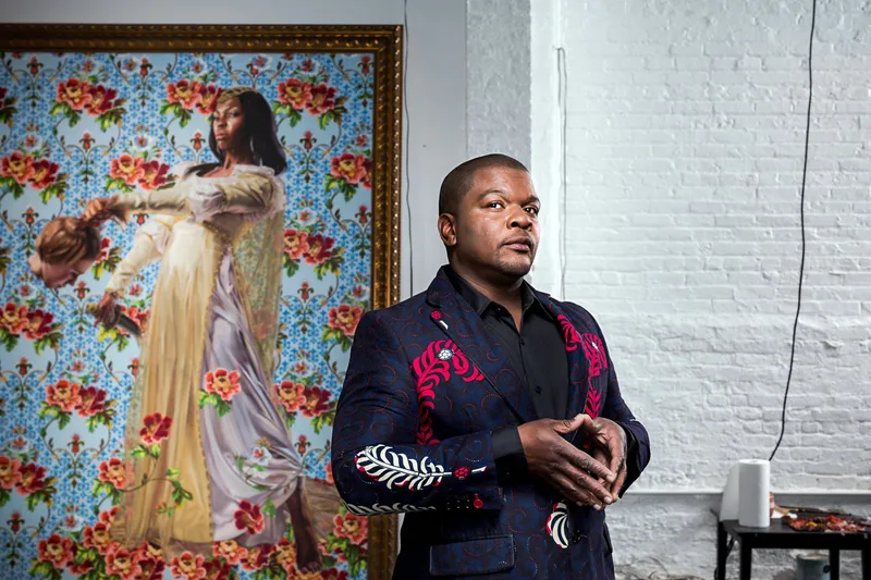 Kehinde Wiley's 2018, 'The New American Songbook,' Literary Portraiture
