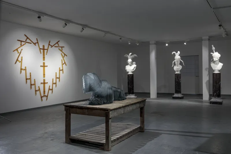 Kendell Geers is featured in 'Glasstress'