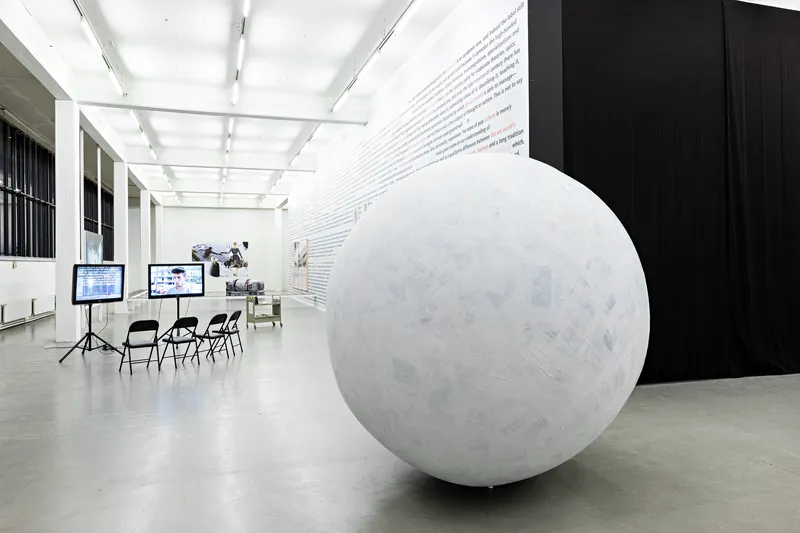 Thomas Hirschhorn in 'Class Relationships - Phantoms of Perception'