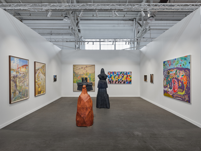 Sterling Wells, Dan John Anderson, Hayley Barker, Anthony Olubunmi Akinbola, Sarah Miska and Nasim Hantehzadeh, FOG Design+Art, installation view, 2026