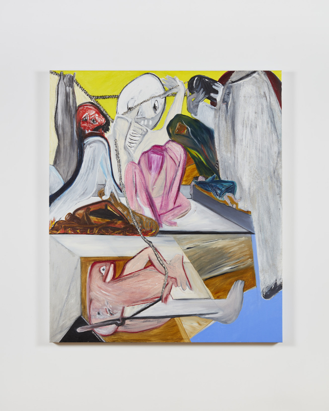 Jacqueline de Jong, Confinement (Border Line), 2020