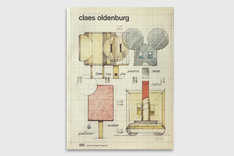 Claes Oldenburg: Dessins, aquarelles et estampes - Centre Pompidou Paris - Publications - Paula Cooper Gallery