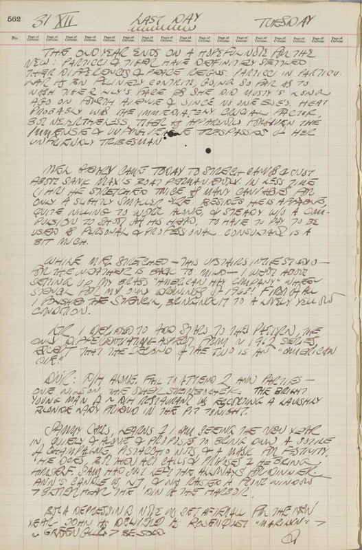 December 31, 1963 -  - Journals - Robert Indiana