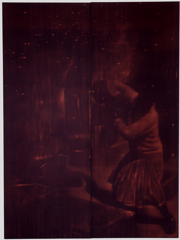 Troy Brauntuch, Untitled (Woman with Bucket),&nbsp;1991