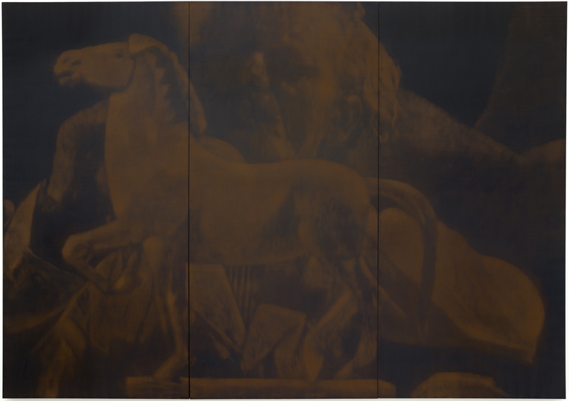 Troy Brauntuch, Untitled (Horse),&nbsp;2017