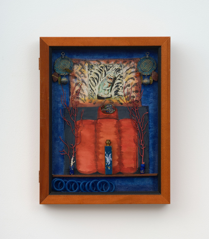 Betye Saar Blue Vision at the Villa, 1994